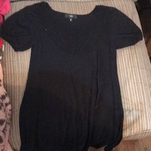 Black sweater top